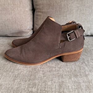Brown Suede Dolce Vita Booties